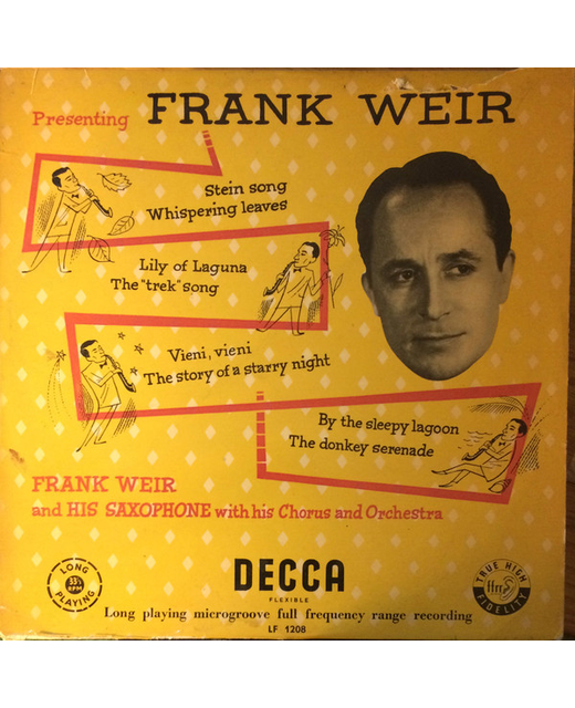 Frank Weir And His Saxophone - Presenting (10")