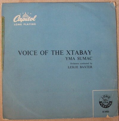 Yma Sumac - Voice Of The Xtabay (10")-10"-Tron Records