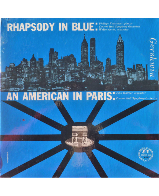 Gershwin - Rhapsody In Blue - An American In Paris (10")