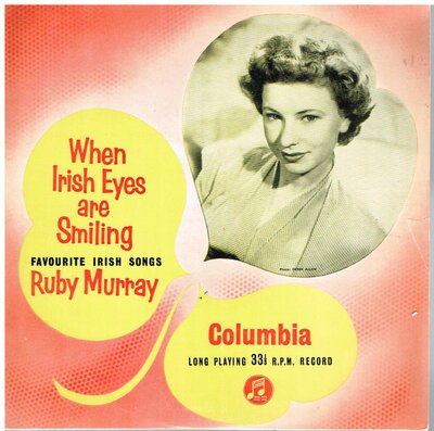 Ruby Murray With Ray Martin And His Orchestra - When Irish Eyes Are Smiling (10")-10"-Tron Records