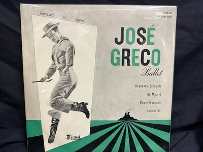 Jose Greco - Ballet - Volume Two-10"-Tron Records