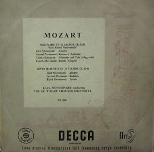 Mozart - Serenade In G Major (10")-10"-Tron Records
