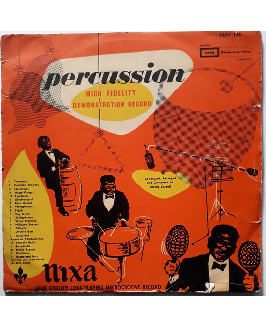 Jimmy Carroll - Percussion High Fidelity Demonstration Record (10")