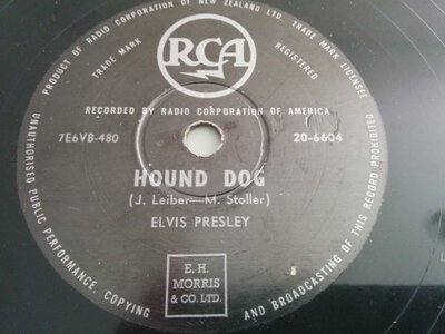 Elvis Presley - Hound Dog / Don't Be Cruel (10")-10"-Tron Records