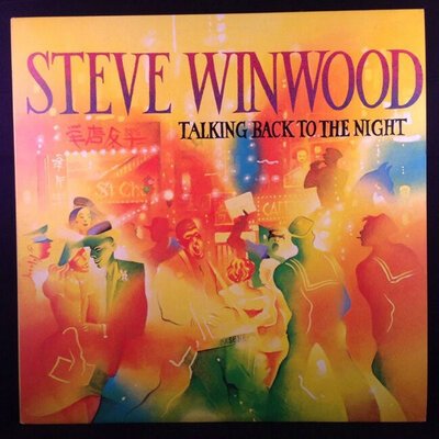 Steve Winwood - Talking Back To The Night (12")-lp-Tron Records