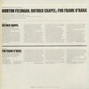 Morton Feldman - Rothko Chapel / For Frank O'Hara (12")