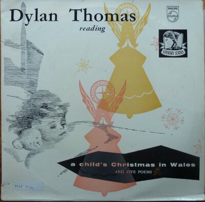 Dylan Thomas - Reading A Child's Christmas In Wales And Five Poems (12")-lp-Tron Records