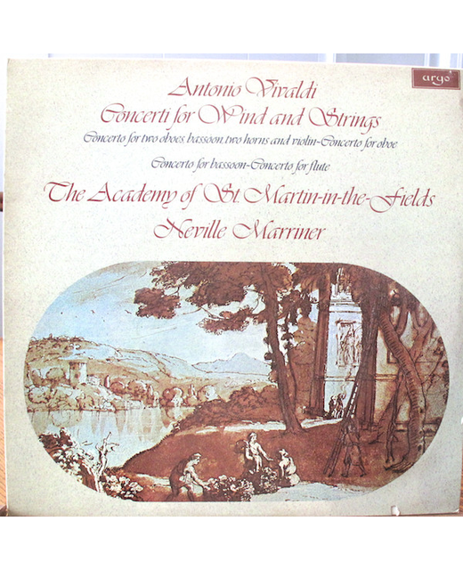 Antonio Vivaldi - Concerti For Wind And Strings (12")