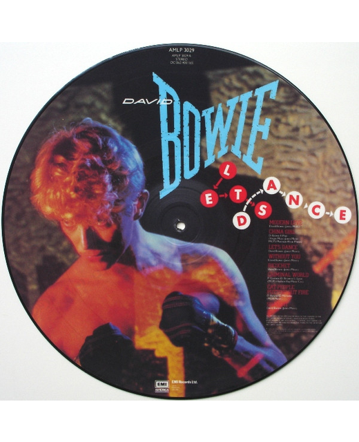 David Bowie Lets Dance 12 Tron Records Vinyl Lp David Bowie Electronic Classic Rock 1869