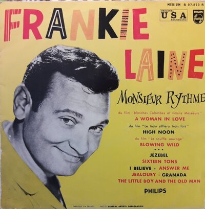 Frankie Laine - Monsieur Rythme (10")-10"-Tron Records