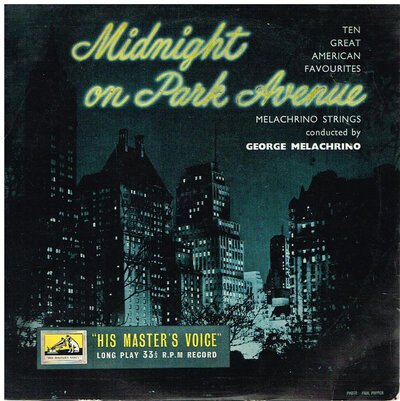 The Melachrino Strings - Midnight On Park Avenue (10")-10"-Tron Records