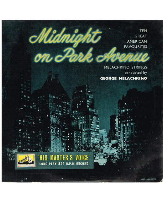 The Melachrino Strings - Midnight On Park Avenue (10")
