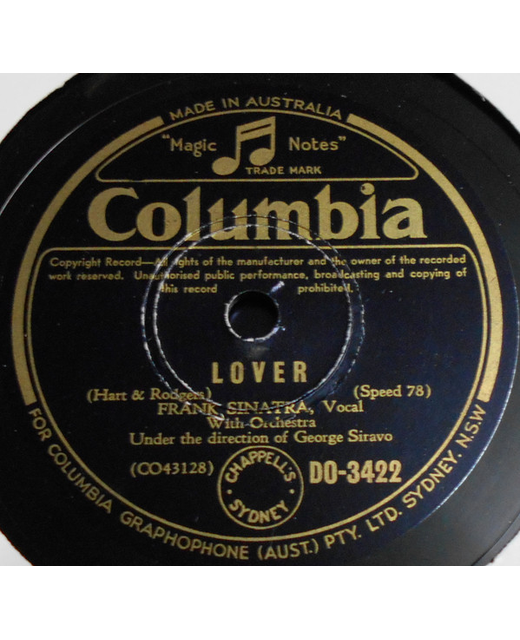Frank Sinatra - Lover / Faithful (10")