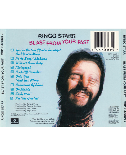 オンラインお得セールヤフオク! - 国内盤 帯 RINGO STARR / BLAST FROM