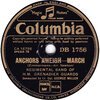 Regimental Band Of H.M. Grenadier Guards - Anchors Aweigh / Liberty Bell (10")