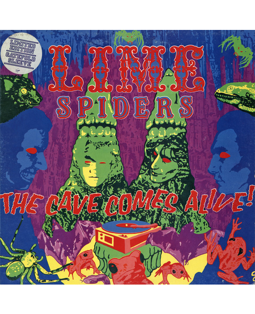 The Lime Spiders - The Cave Comes Alive! (12")