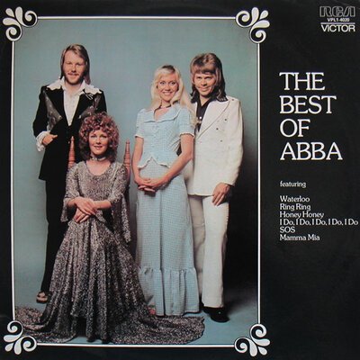 ABBA - The Best Of ABBA (12")-lp-Tron Records