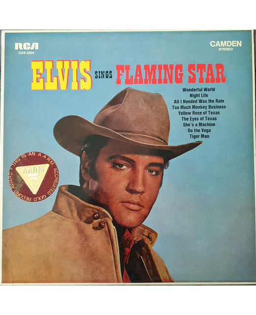 Elvis Presley - Elvis Sings "Flaming Star" (12"")
