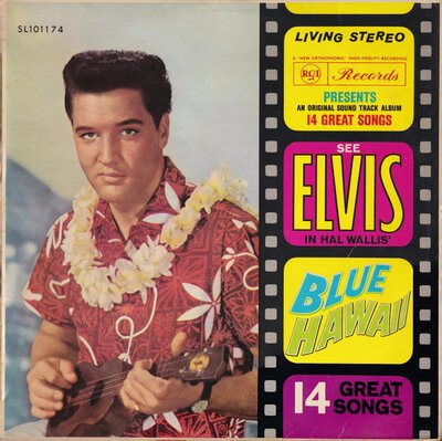 Elvis Presley - Blue Hawaii (12")-lp-Tron Records