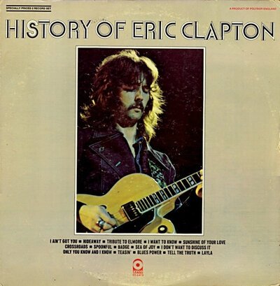Eric Clapton - History Of Eric Clapton-lp-Tron Records