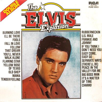Elvis Presley - The Elvis Explosion (12") (2xLP)-lp-Tron Records
