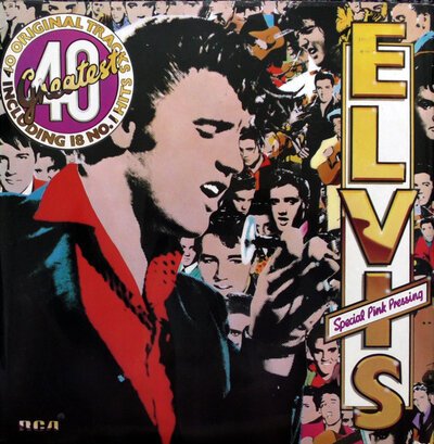 Elvis Presley - Elvis's 40 Greatest Hits (12") (2xLP)-lp-Tron Records