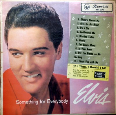 Elvis Presley - Something For Everybody (12")-lp-Tron Records