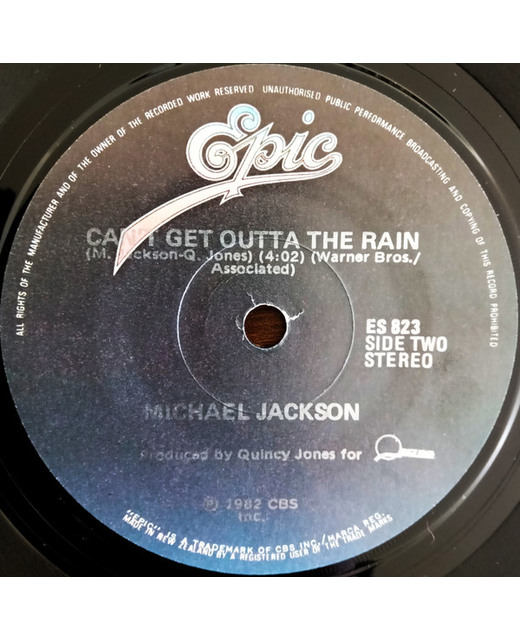 Michael Jackson - Billie Jean (7") - Tron Records | Vinyl 45 - Michael