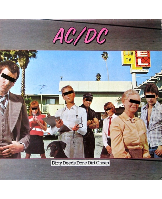 AC/DC - Dirty Deeds Done Dirt Cheap (12")