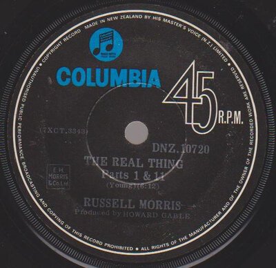 Russell Morris - The Real Thing (7")-7"-(45's)-Tron Records