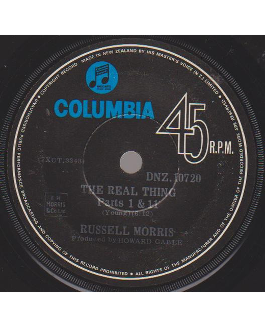 Russell Morris - The Real Thing (7")