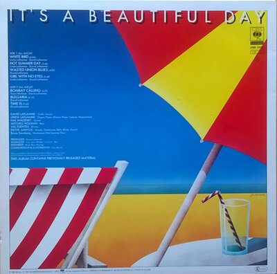 It's A Beautiful Day – It's A Beautiful Day (12")-lp-Tron Records