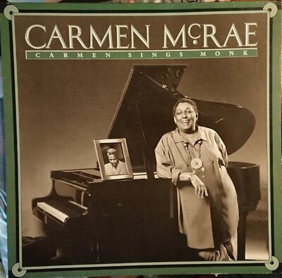 Carmen McRae - Carmen Sings Monk (12")-lp-Tron Records