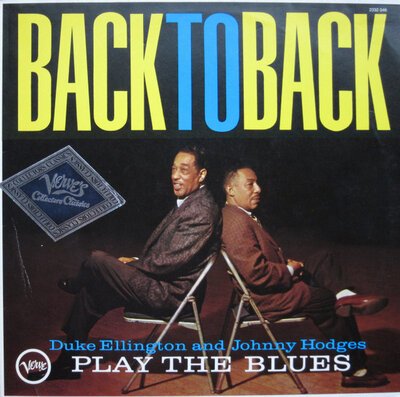 Duke Ellington & Johnny Hodges – Back To Back (12")-lp-Tron Records