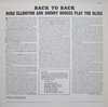 Duke Ellington & Johnny Hodges – Back To Back (12")