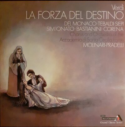 Verdi - La Forza Del Destino (12") (3xLP) Boxset-box-set-Tron Records
