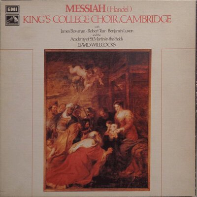 Handel - King's College Choir, Cambridge - Messiah (12") (3xLP) Boxset-box-set-Tron Records