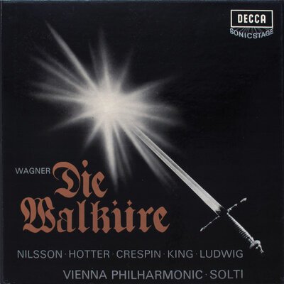 Wagner - Die Walkure (12") (5xLP) Boxset-box-set-Tron Records