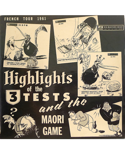 French Tour 1961 - Highlights Of The 3 Tests And The Maori Game (12")