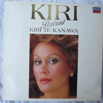 Kiri Te kanawa - Portrait-lp-Tron Records