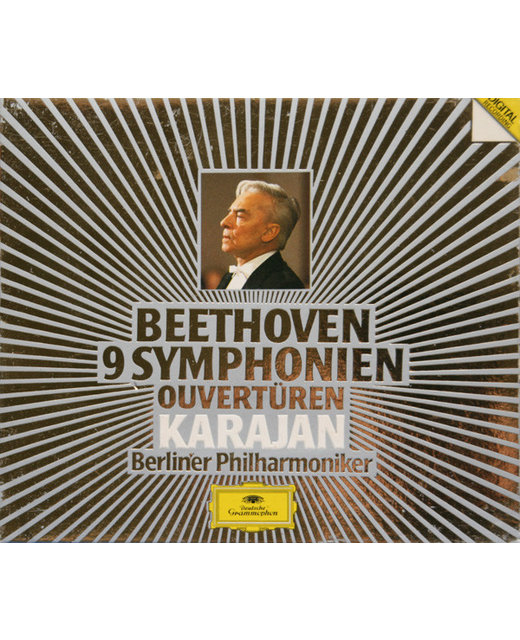 Beethoven*, Karajan*, Berliner Philharmoniker - 9 Symphonien Ouverturen