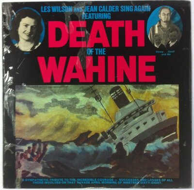 Les Wilson And Jean Calder - Death Of The Wahine-lp-Tron Records