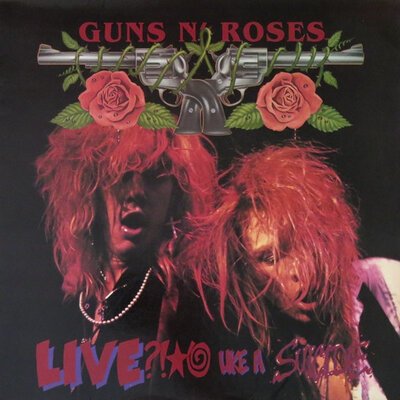 Guns N' Roses – Live ?!?@ Like A Suicide-lp-Tron Records