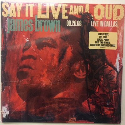 James Brown – Say It Live And Loud-lp-Tron Records