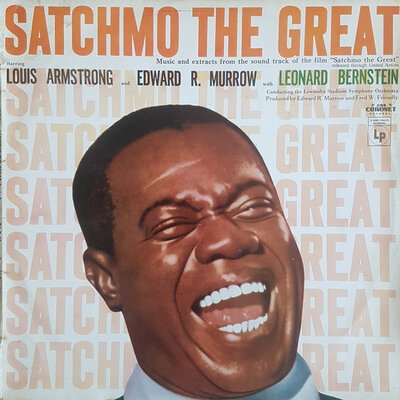 Louis Armstrong and Edward R. Murrow With Leonard Bernstein – Satchmo The Great-lp-Tron Records