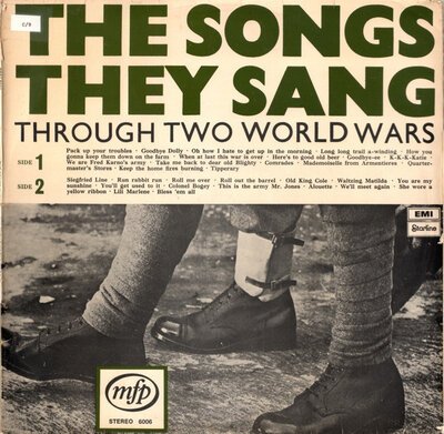 Jack Warner – The Songs They Sang Through Two World Wars-lp-Tron Records