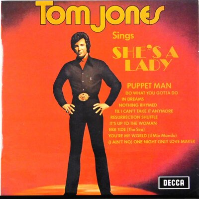 Tom Jones – Tom Jones Sings She's A Lady-lp-Tron Records