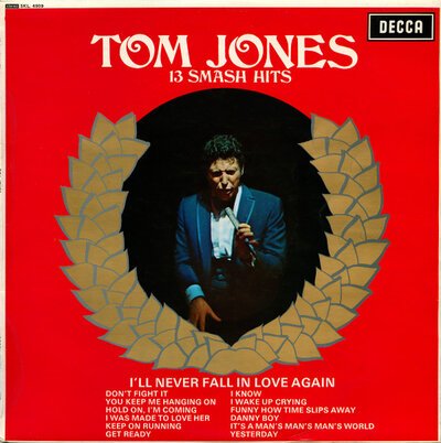 Tom Jones – 13 Smash Hits-lp-Tron Records