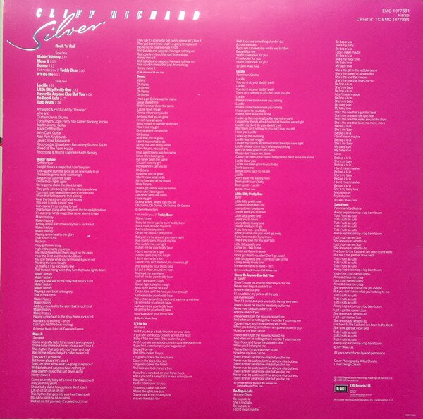 Cliff Richard – Silver (Box Set) - Tron Records | Vinyl LP - Cliff