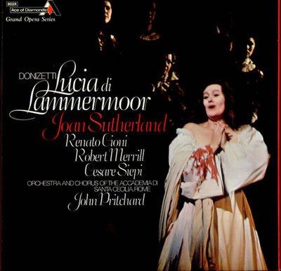 Donizetti - Joan Sutherland, John Pritchard – Lucia Di Lammermoor (Box Set)-lp-Tron Records